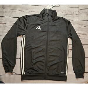 Adidas NWT Aeroready Black Small Tiro 25 Essentials Training Jacket Full Zip